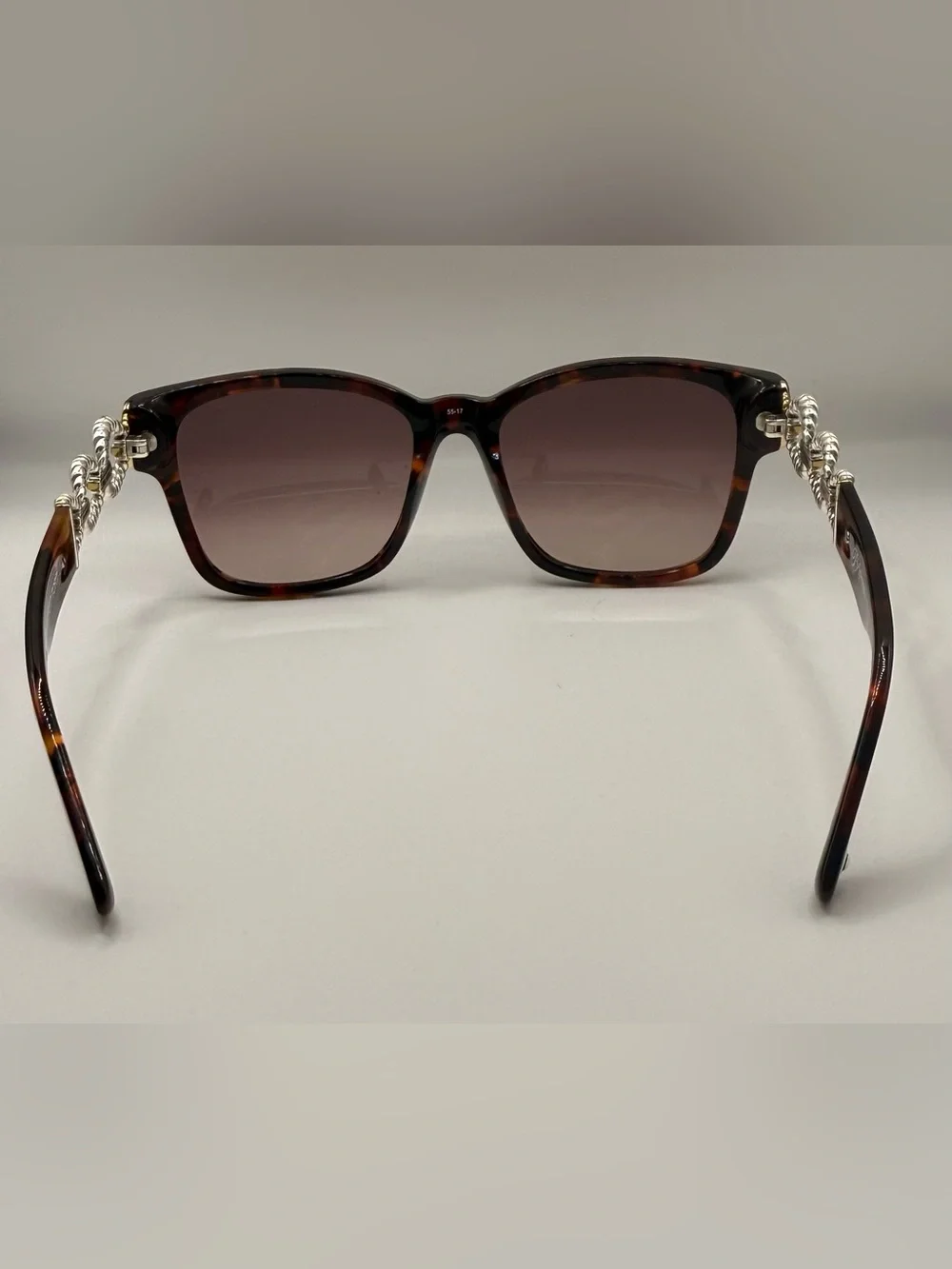 Brighton Kindred Tort Tortoise Chain Link Sunglasses w/ Brighton Case - Picture 5 of 8